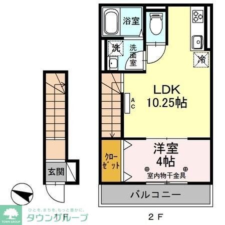 ボヌールKの物件間取画像
